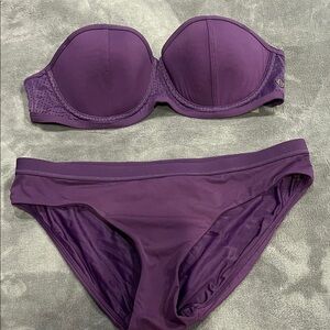 CALIA by Carrie Underwood Rich Purple Bikini